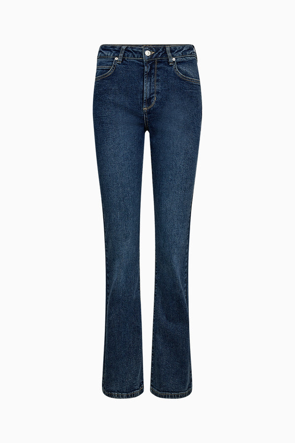 ivy copenhagen IVY-Tara Flare Jeans Wash Dark Lunel Denim Blue