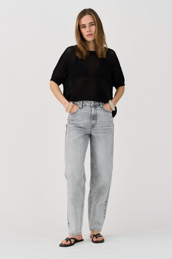 ivy copenhagen IVY-Tia Cropped Jeans Wash Helston Grey Grey