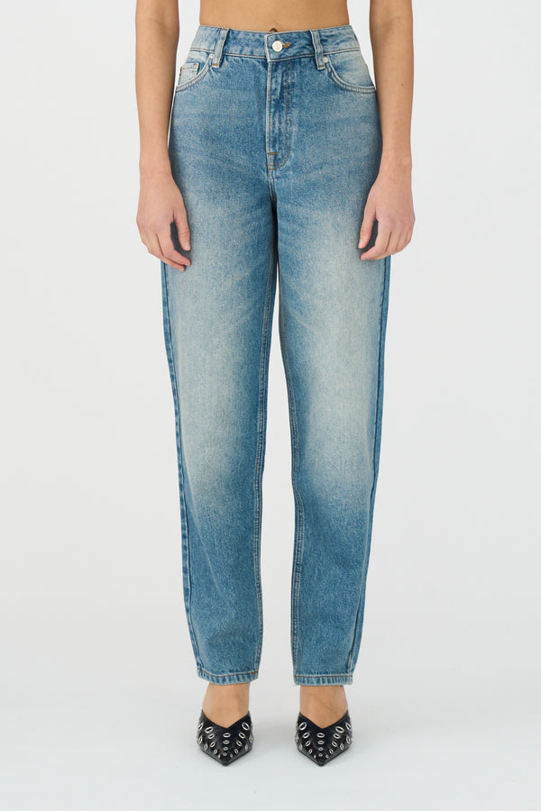 ivy copenhagen IVY-Tia Cropped Jeans Wash Watford Denim Blue