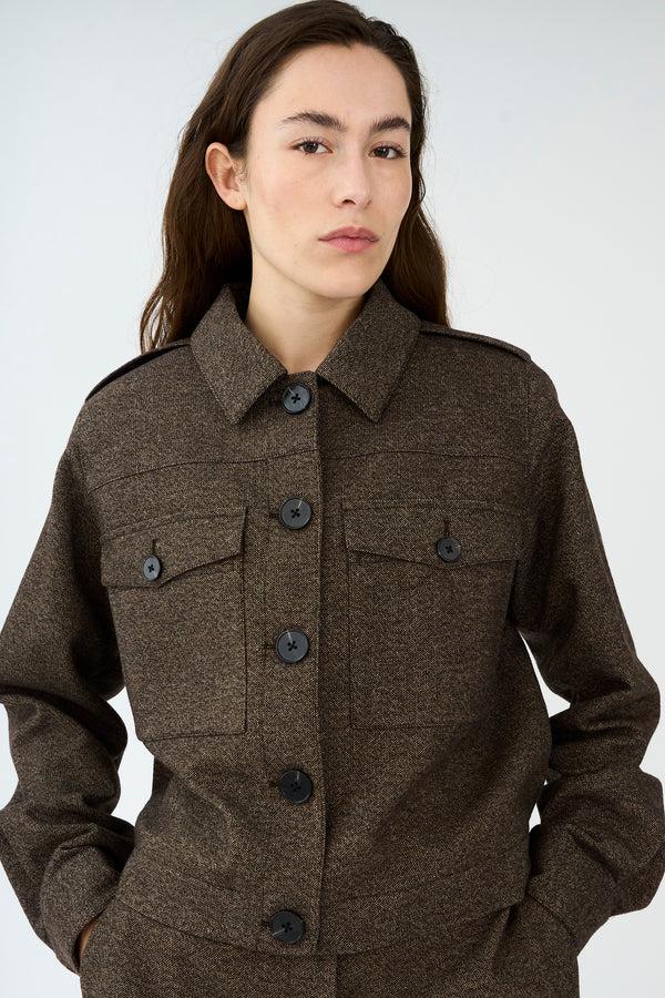 Ivy Copenhagen IVY-Tilda Utility Cropped Coat - Multi Color