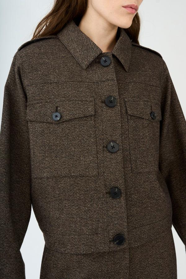 Ivy Copenhagen IVY-Tilda Utility Cropped Coat - Multi Color