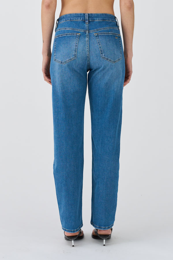 Ivy Copenhagen IVY-Tonya Cropped Jeans Wash Bright Nottingham Denim Blue