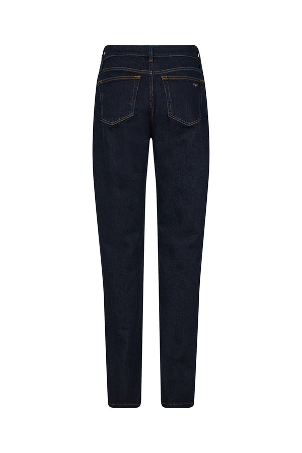 Ivy Copenhagen IVY-Tonya Cropped Jeans Wash Rinse Vicky Denim Blue