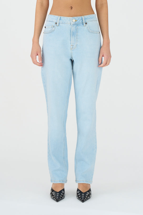 ivy copenhagen IVY-Tonya Cropped Jeans Wash Wembley Denim Blue