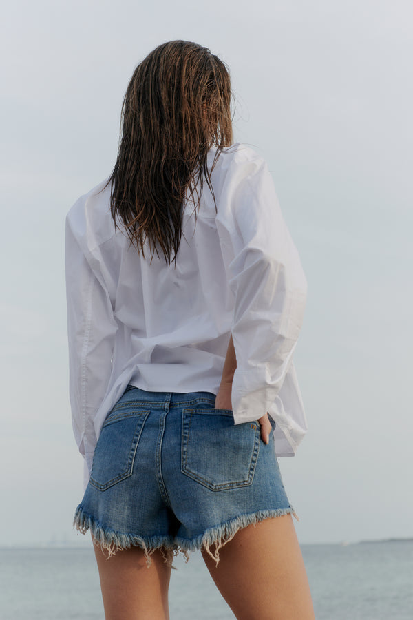 Ivy Copenhagen IVY-Tonya Shorts Wash Grenoble Denim Blue