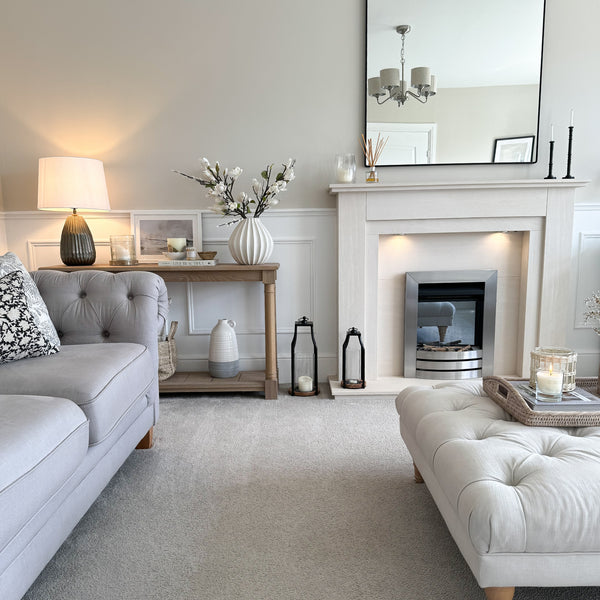 Ivyline Felicity Circular Base Lantern In Acacia Wood