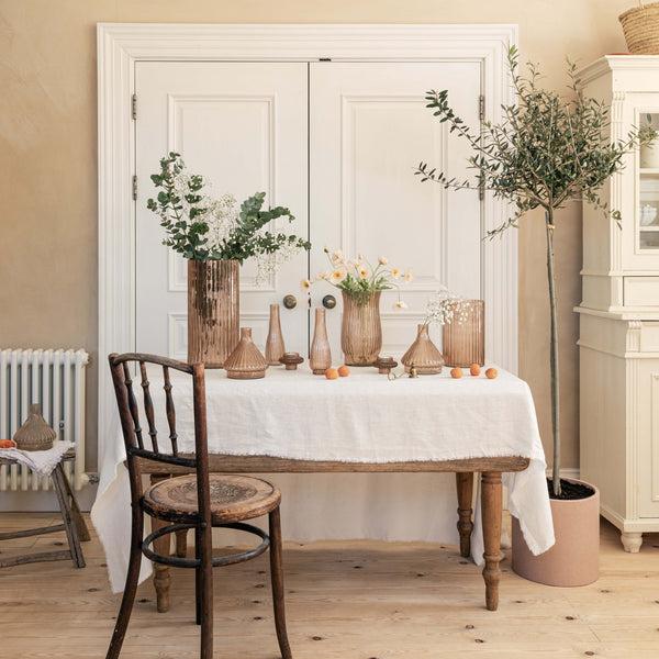 Ivyline Airlie Ribbed Snowdrop Stem Vase