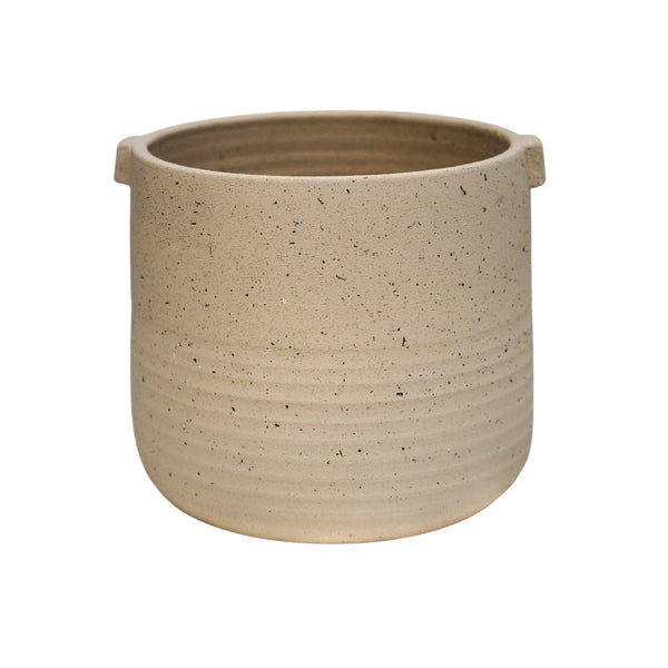 ivyline Aurora Terrazzo Handle Planter