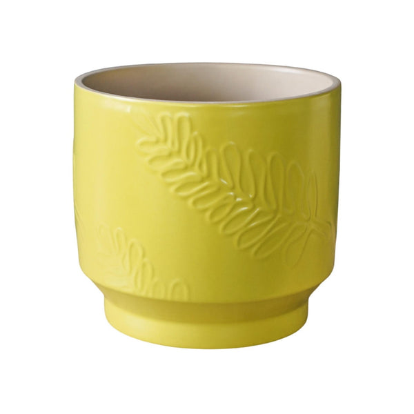 ivyline Botanist Leaf Embossed Planter