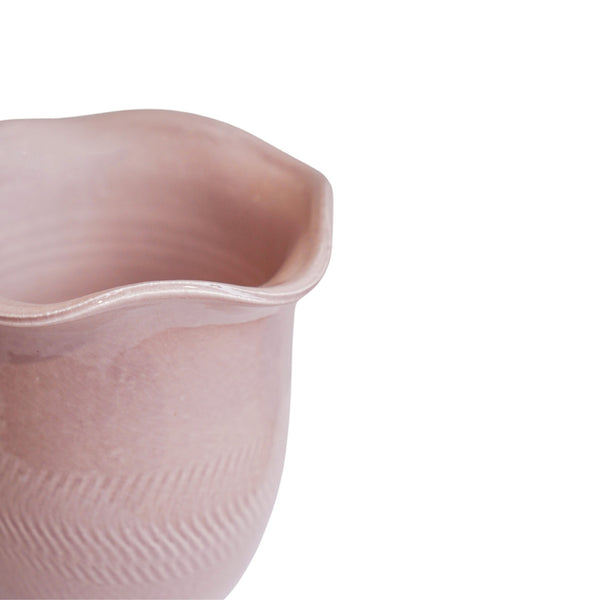 Ivyline Camellia Scalloped Edge Planter