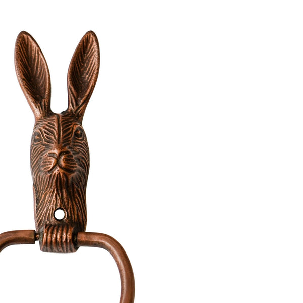 Ivyline Cast Iron Hare Door Knocker