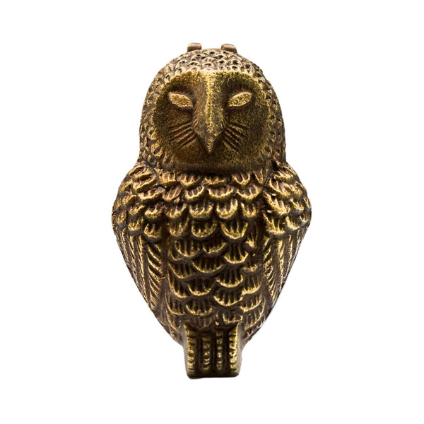 Ivyline Cast Iron Owl Door Knocker