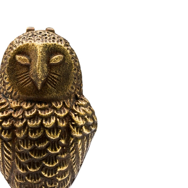 Ivyline Cast Iron Owl Door Knocker