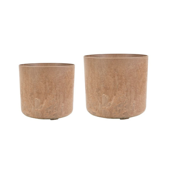 Ivyline Celine Set Of Two Recycled Planters