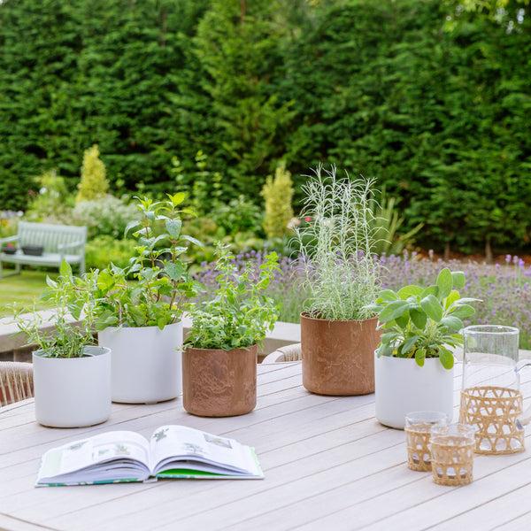 Ivyline Celine Set Of Two Recycled Planters