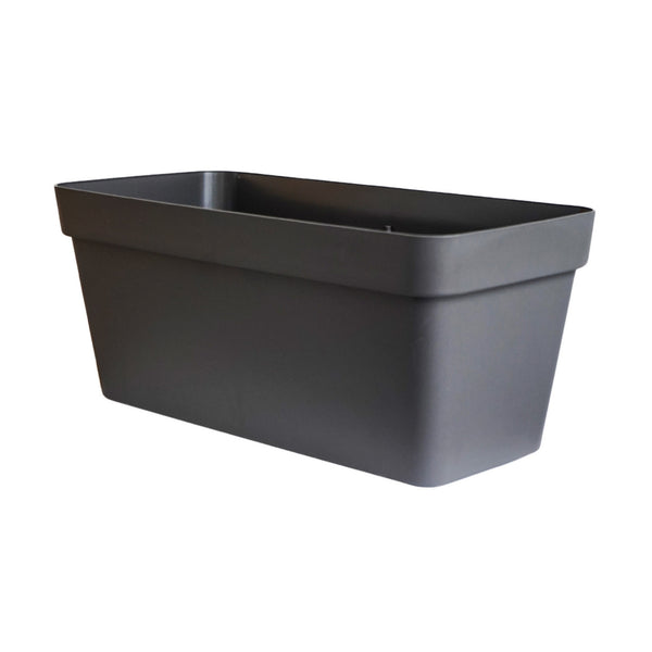 ivyline Cleo Rectangle Flower Box With Wheels