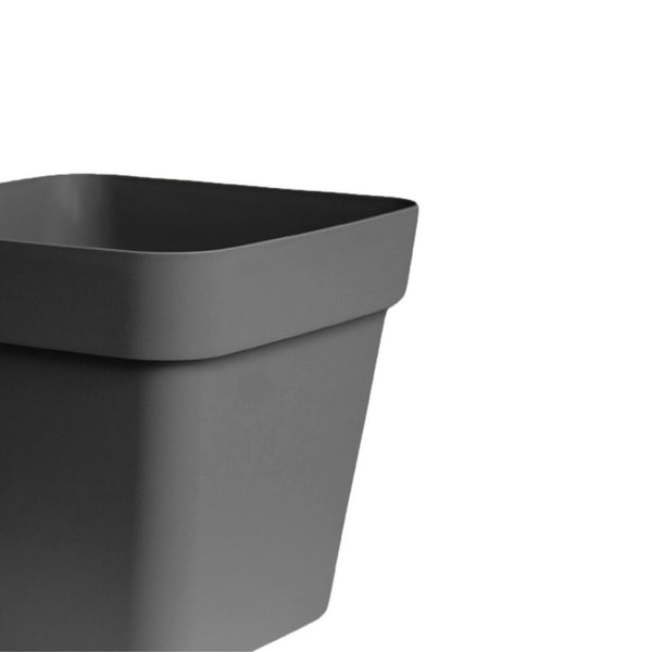 Ivyline Cleo Square Planter With Wheels