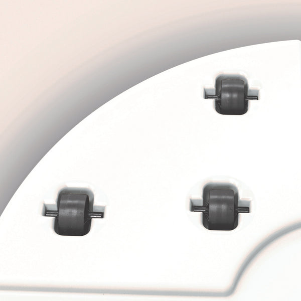 Ivyline Cleo Square Planter With Wheels