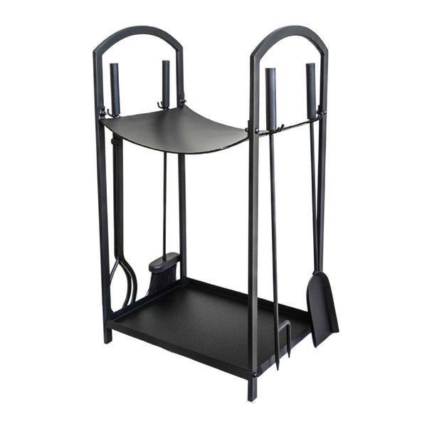 Ivyline Curved Log Holder With Companion Set