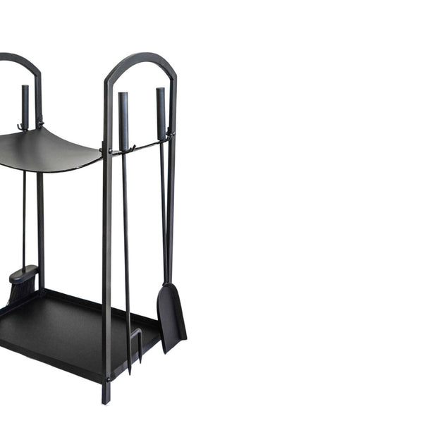 Ivyline Curved Log Holder With Companion Set