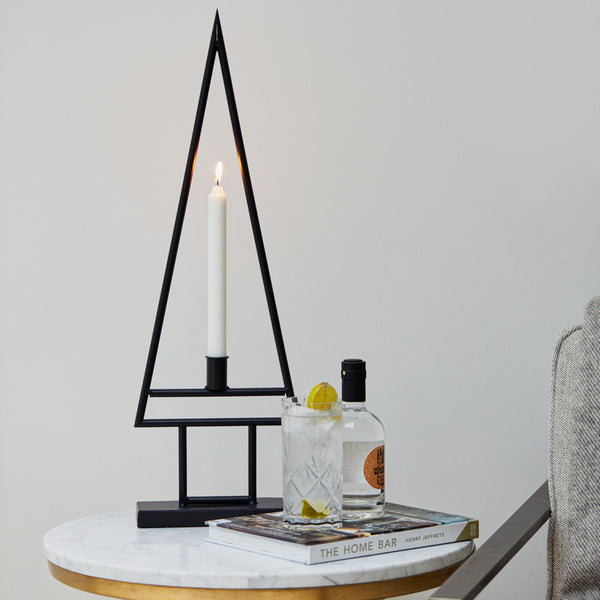 ivyline Deco Table Top Tree Candle Holder