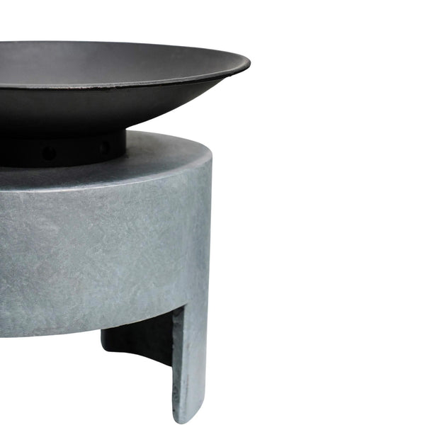 Ivyline Firebowl & Oval Console Cement