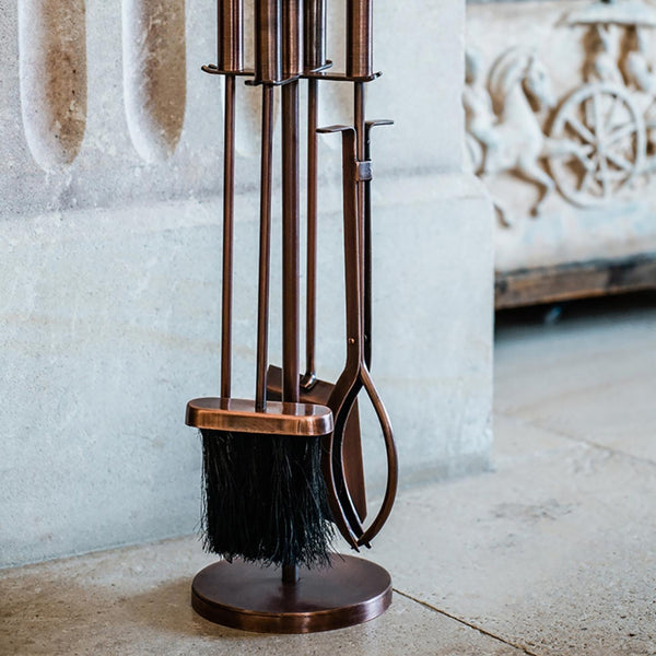 Ivyline Fireside Companion Set Round