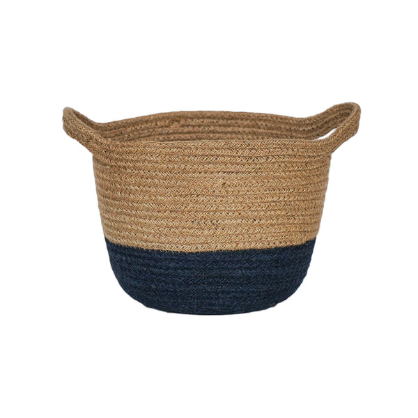 ivyline Geilo Jute Lined Basket