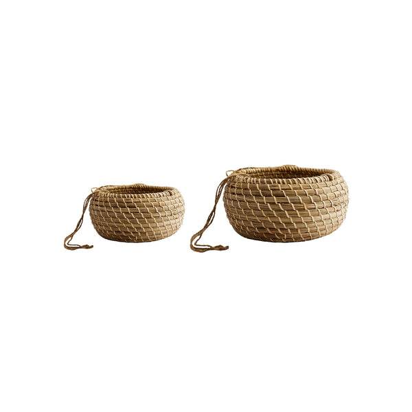 Ivyline Hanging Seagrass Planter Set Of 2