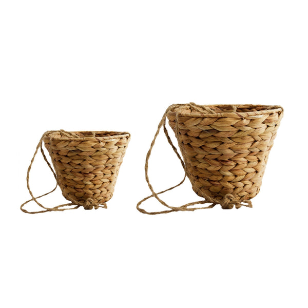 Ivyline Hanging Water Hyacinth Planters Set Of 2