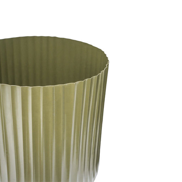 Ivyline Hudson Corrugated Planters Set Of Two