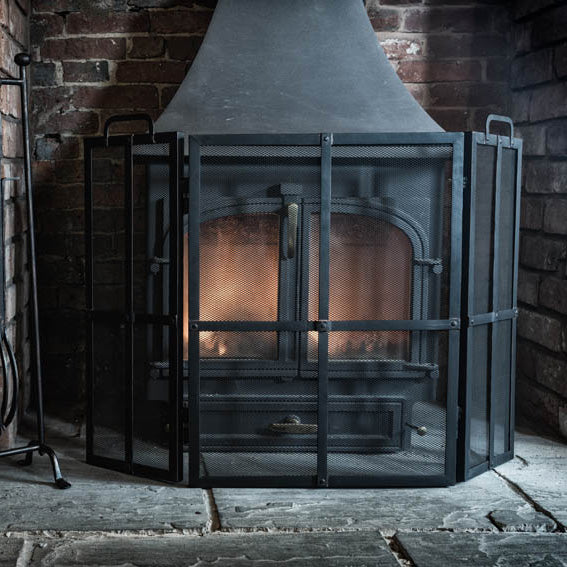 ivyline Iron Fire Screen Surround
