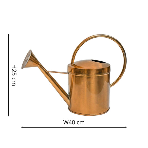 Ivyline Kensington Traditional Copper Watering Can