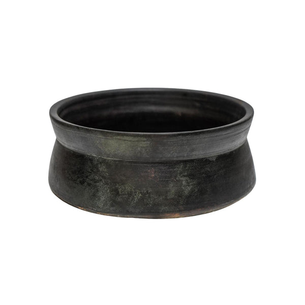 ivyline Kew Handthrown Statement bowl Old Bronze