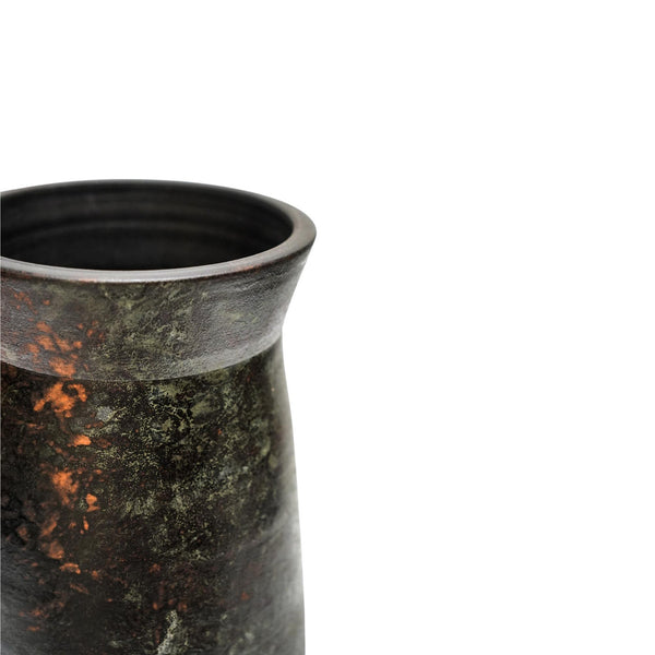 Ivyline Kew Handthrown Vase Old Bronze
