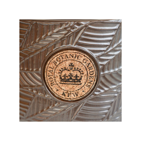 Ivyline Kew Leaf Embossed Cork Planter