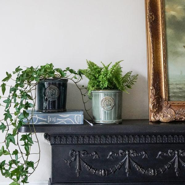 Ivyline Kew Reactive Glaze Planter