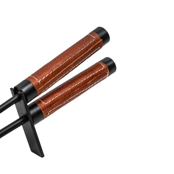 Ivyline Leather Handle Tidy Set