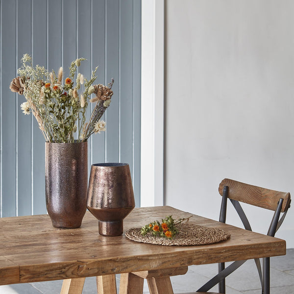 Ivyline Opulent Metallic Tall Vase