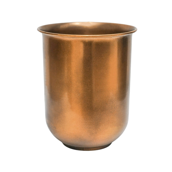 Ivyline Outdoor Hampton Copper Metal Planter