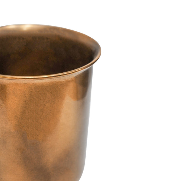 Ivyline Outdoor Hampton Copper Metal Planter