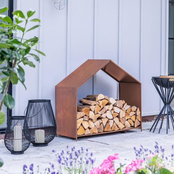 Ivyline Outdoor House Log Storage