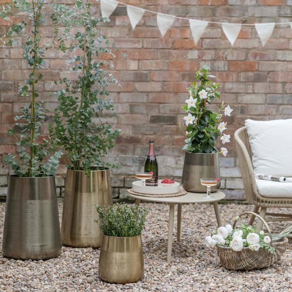 Ivyline Outdoor Prescot Planter Set Of Two