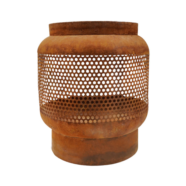 Ivyline Outdoor Tall Buttermere Basket Fire Pit