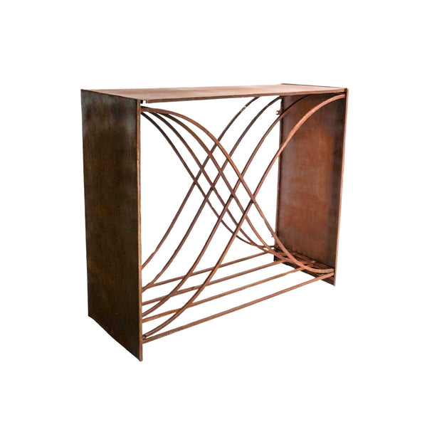 Ivyline Outdoor X Shape Log Storage