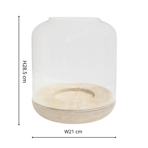 Ivyline Padstow Whitewash Lantern