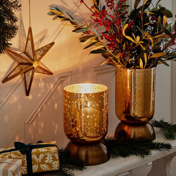 Ivyline Regency Metallic Tiered Vase