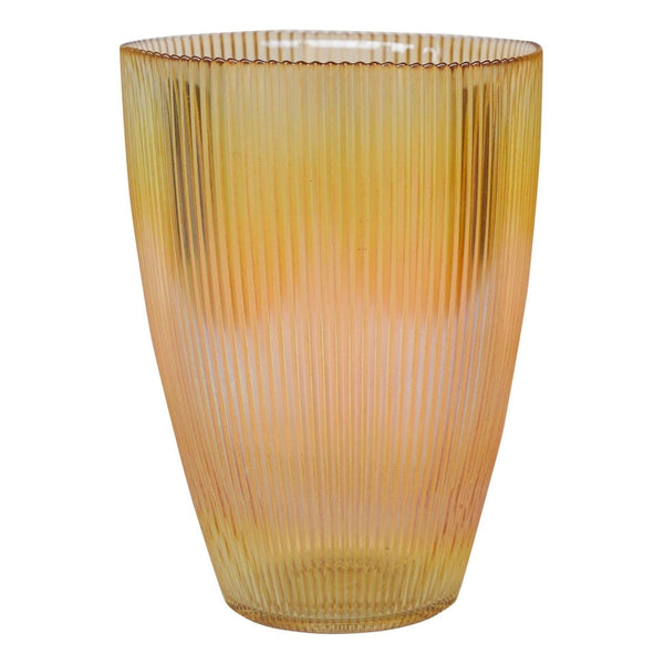 Ivyline Ribbed Tall Vase