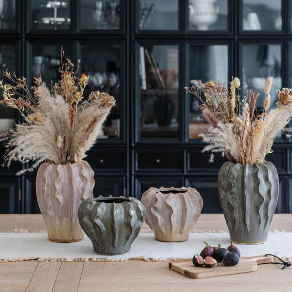 Ivyline Scarlet Coral Reef Vase