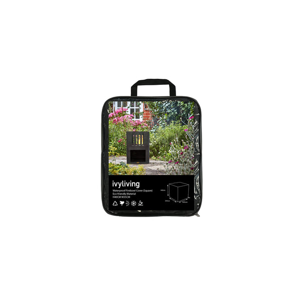 ivyline Waterproof Firebowl Cover (Square)